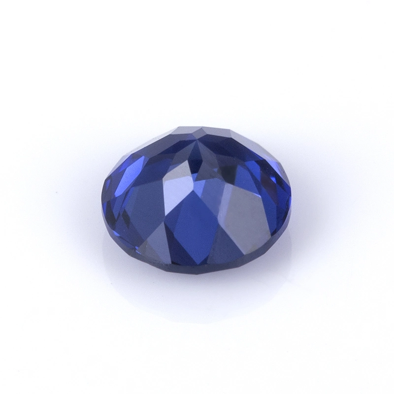 Round Royal Blue Lab Created Sapphire Corundum Synthetic Sapphire Royalblue Lab Grown Sapphire